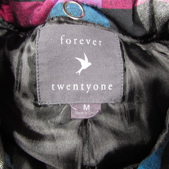 Forever 21 Insulated Snap Front Vest Medium - Picture 4 of 6